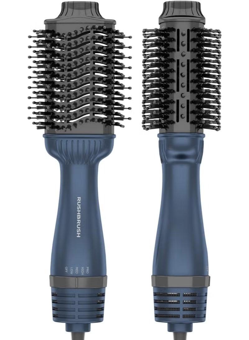 Rush Brush Hair Styler V3 Pro, 1400W - Navy - Image 1