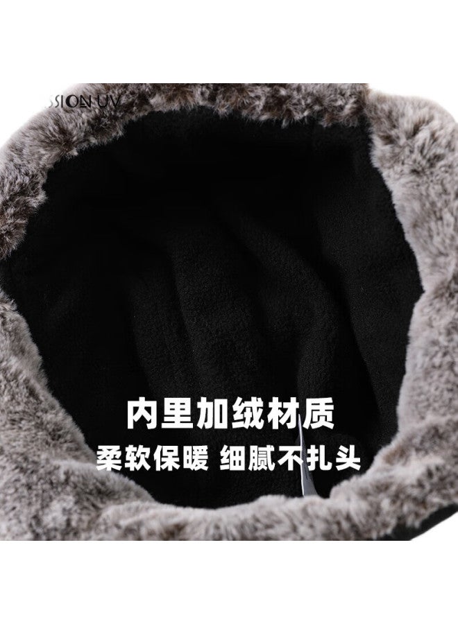 Mission Uv Men'S Autumn And Winter Fleece-Lined Warm Beanie Hat, Winter Cycling Men'S Ear-Protecting Windproof Cold-Proof Hat Mh017 - Image 1