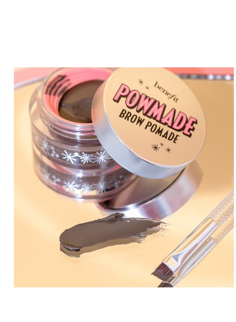 benefit Powmade Full Pigment Eyebrow Pomade - 4 Warm Deep Brown 5g - Image 3