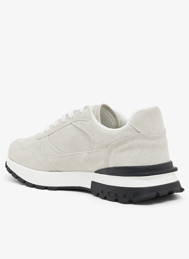 Robert Wood Suede Sneakers