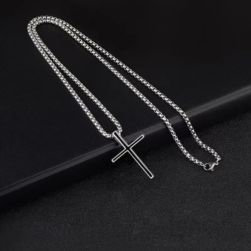 RCW Men Stylish Pendant and Locket for Neck Stainless Steel Chain for Unisex Gifts for Boyfriend & Husband | Gift for Diwali, Christmas, Marriage, Birthday - Image 2