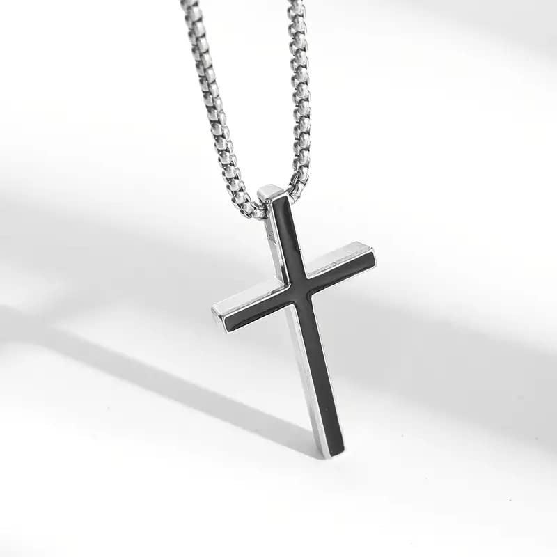 RCW Men Stylish Pendant and Locket for Neck Stainless Steel Chain for Unisex Gifts for Boyfriend & Husband | Gift for Diwali, Christmas, Marriage, Birthday - Image 1