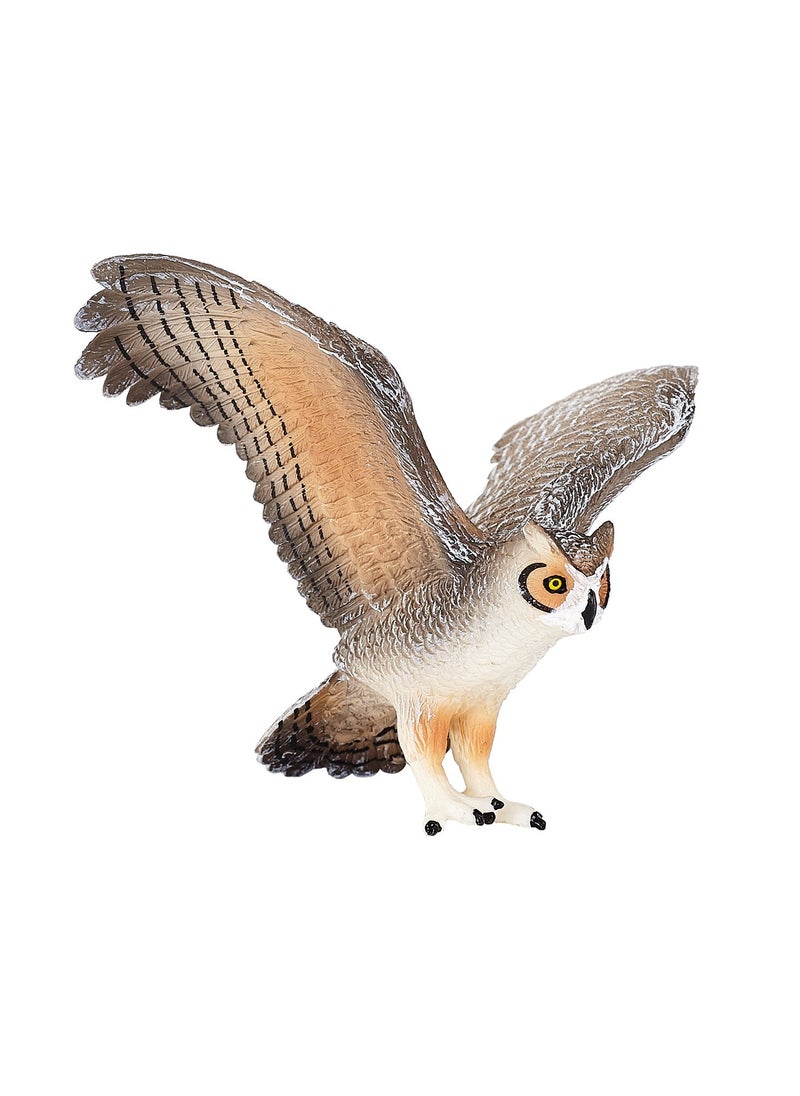 Great Horned Owl Wildlife Animal Bird Model Toy Figure - pzsku/Z5F755AA19A782E2A05DEZ/45/_/1722504232/94e739a3-e893-4b5c-85e2-5225616c003b