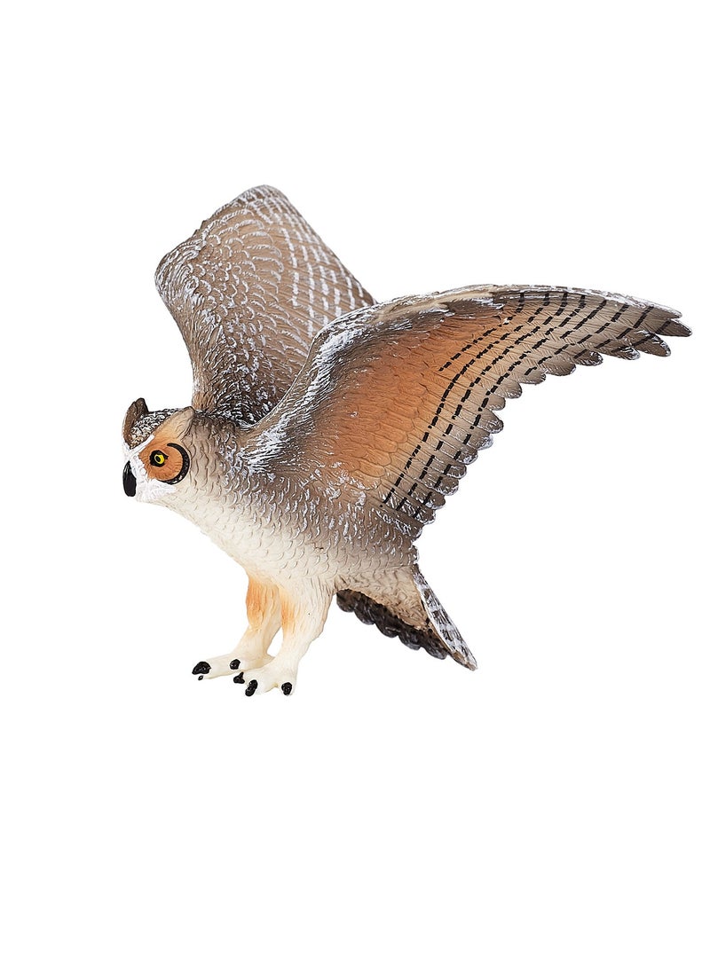 Great Horned Owl Wildlife Animal Bird Model Toy Figure - pzsku/Z5F755AA19A782E2A05DEZ/45/_/1722504277/fe6f91ab-fa9c-4302-9af2-b63a756a244a