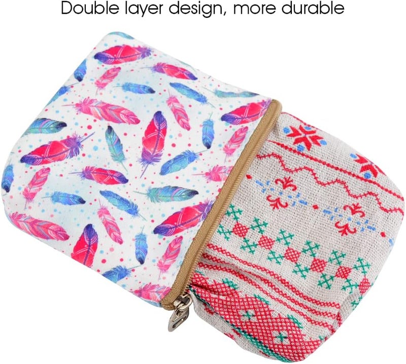 ARRIZO Women and Girls Cute Fashion Coin Purse Wallet Bag Change Pouch Key Holder - Image 4