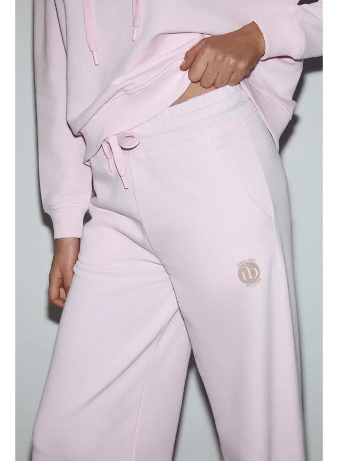 Urban Beat  ANETA Women's Pink Sports Sweatpants. for Women | Best Price UAE