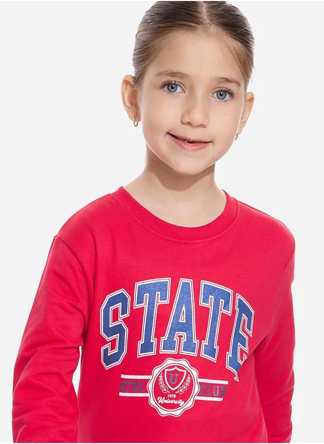 victor and jane Graphic Print Regular Sweatshirt by Styli