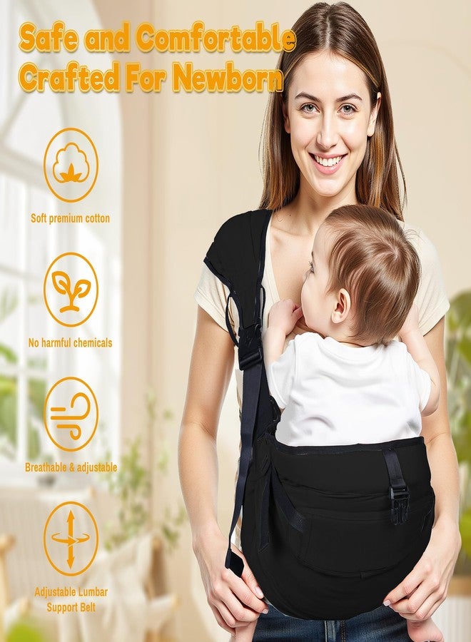 Oblitor Baby Carrier Newborn to Toddler,Adjustable Baby Sling Carrier,Comfortable and Lightweight Toddler Carrier for 25-60 lbs,Ideal for Shopping Travelling - Image 4