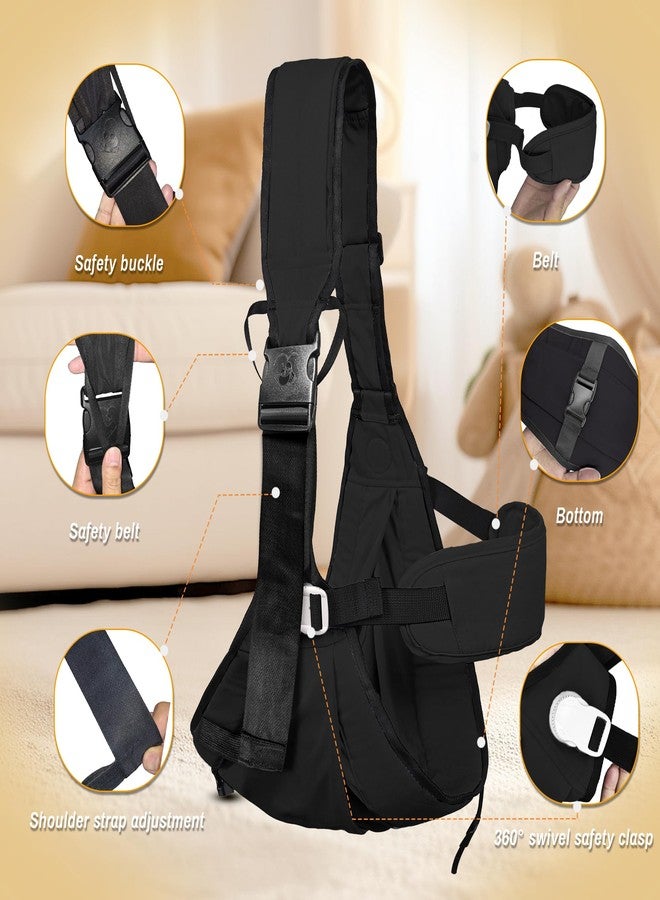 Oblitor Baby Carrier Newborn to Toddler,Adjustable Baby Sling Carrier,Comfortable and Lightweight Toddler Carrier for 25-60 lbs,Ideal for Shopping Travelling - Image 5