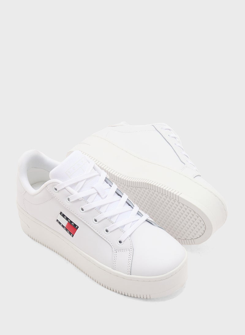 TOMMY JEANS Flatform Low Top Sneakers - Image 3