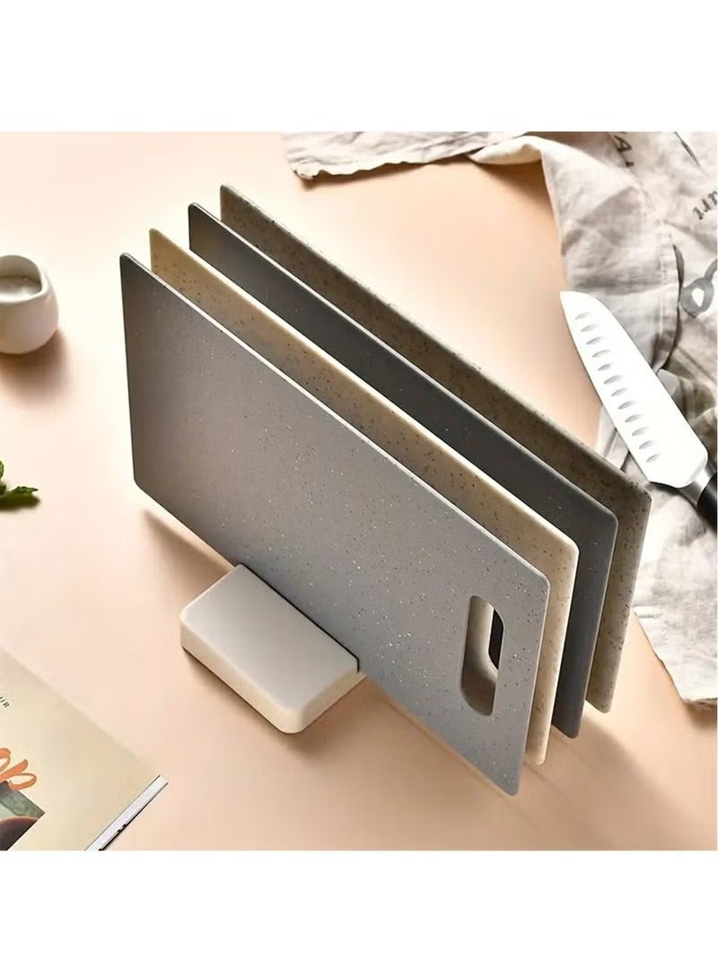 Arabest ألواح تقطيع، مجموعة ألواح تقطيع مكونة من 4، ألواح تقطيع للمطبخ، آمنة للغسل في غسالة الصحون. - Image 3