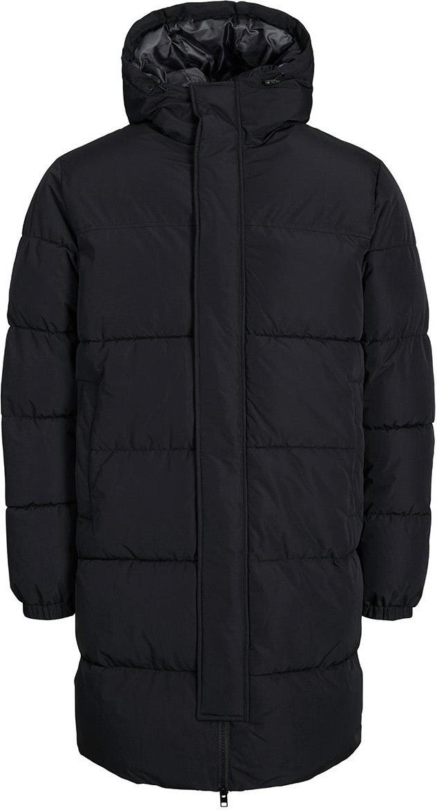 Jack Jones 12256980 Jjebradley Long Puffer Mr. Black - Image 1