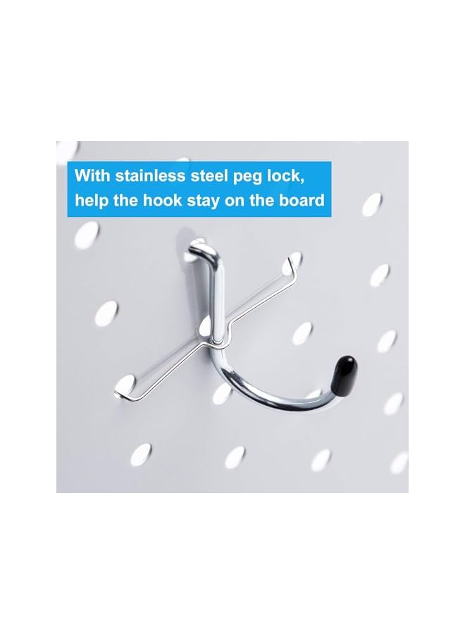 PROMASS promass Pegboard Hooks Assortment with Pegboard Bins, Peg Locks, for Organizing Various Tools, 140 Piece  - Image 5