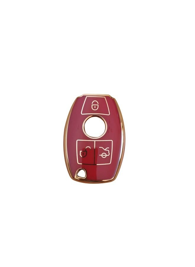 Generic Key Fob Cover TPU bzMaterial for Mercedes Benz A C E S G Class gla glcGLK GLC CLS W204 W463 W176 W251 W205 AMG  - Image 1