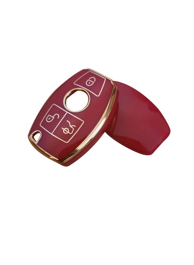 Generic Key Fob Cover TPU bzMaterial for Mercedes Benz A C E S G Class gla glcGLK GLC CLS W204 W463 W176 W251 W205 AMG  - Image 2