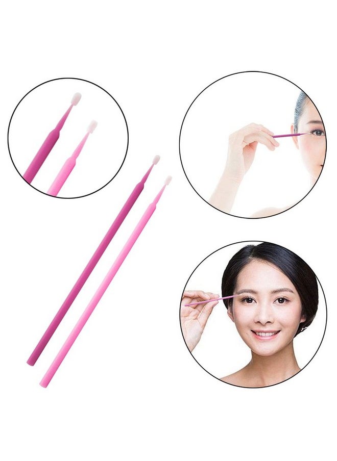GoWorth - 500Pcs Durable Micro Disposable Eyelash Extension Individual Applicators Mascara Brush For Make Up And Clean And Compatible And Eyelash Dedicated - Image 1