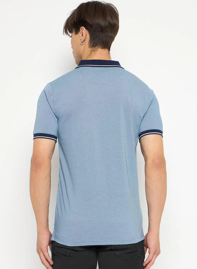 DUKE Duke Contrast Trim Short Sleeves Polo