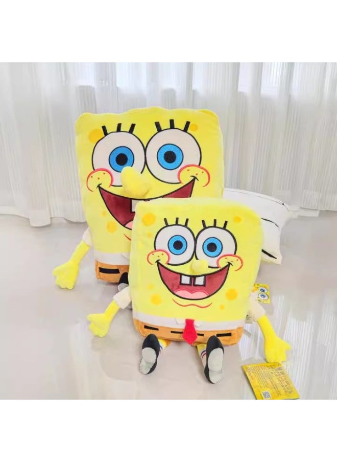 Generic - Genuine Spongebob Paida Star Doll Plush Toy Squidward Brother Squidward Crab Boss Small Worm Pendant Grasp Doll Play-Colour:40cm Squidward-High:Genuine Authorization - Image 1