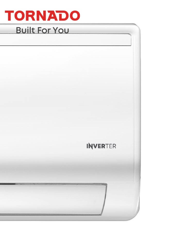 TORNADO Split AC 1 Ton 12100 BTU Inverter - Cool Only, T3 Tropical Compressor, Golden Fin Protection, I Feel Smart Control, Plasma Shield, 4M Pipes, TH-LX12CHK TH-LX12CHK - White TH-LX12CHK white - Image 4