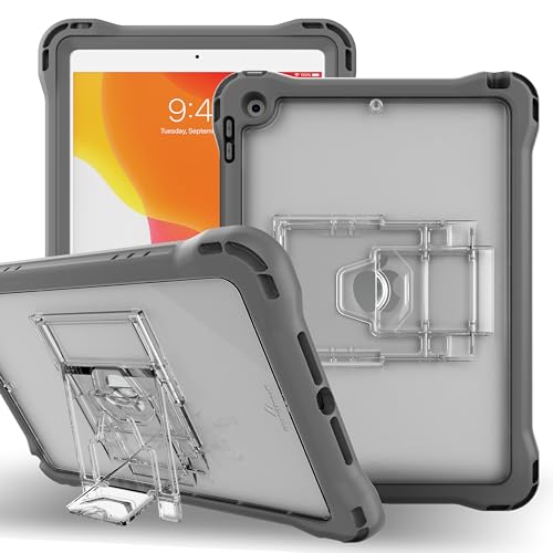 Brenthaven 360 Rugged iPad Case Fits ONLY Apple iPad 9th|8th|7th Generation (10.2-inch) Drop Tested Cover - Gray - Image 3