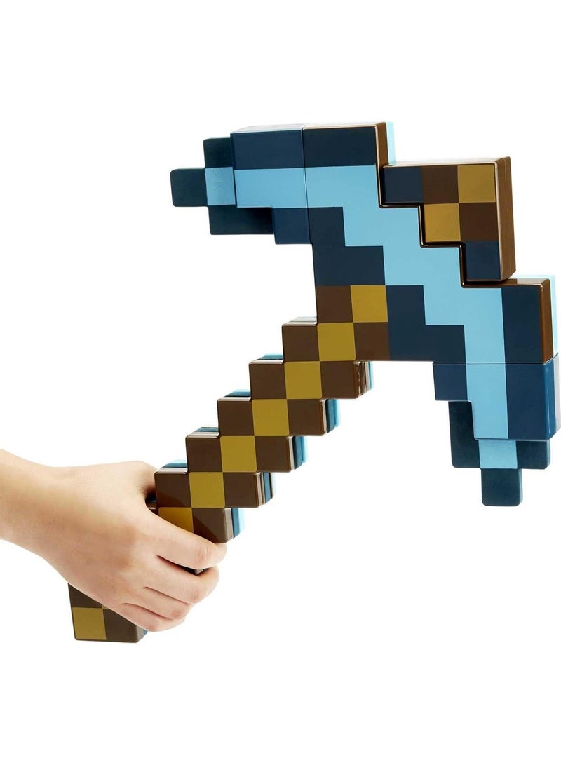 ماين كرافت مجموعة سيف ومطرقة من لعبة ماين كرافت، ملحق يمكن ارتداؤه مقاس الأطفال للتمثيل الشخصي والفستانات - Image 4