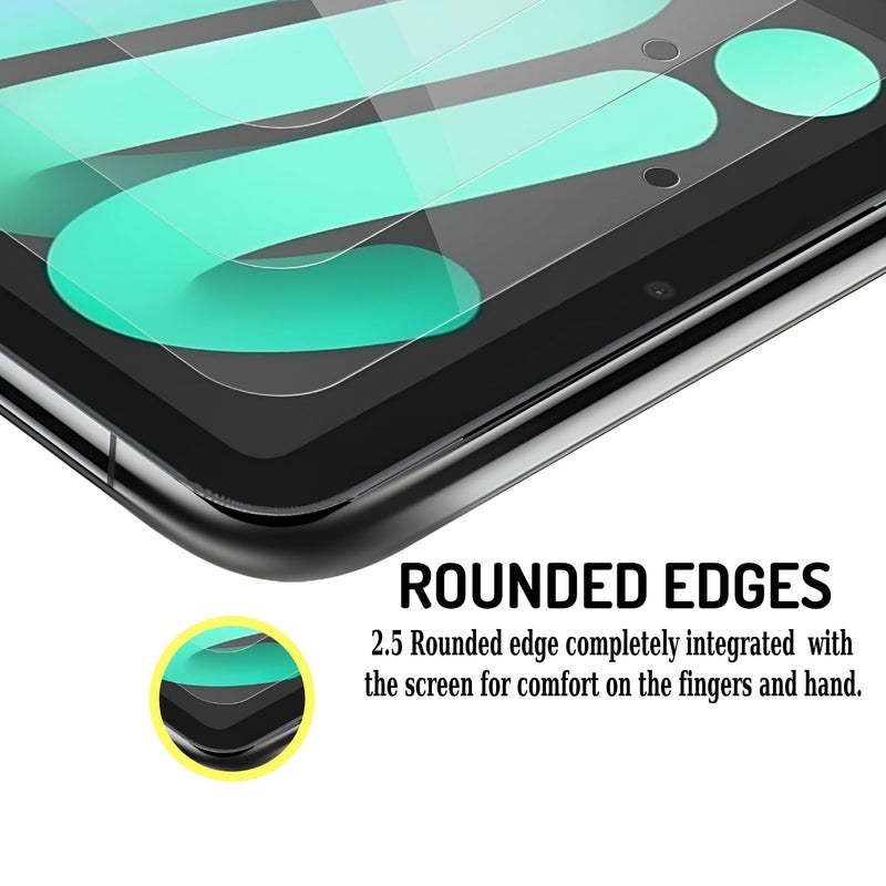 SPCORE Tempered Glass for iPad Mini 7/A17 Pro, iPad Mini 6 8.3 inch Screen Protector - Image 5