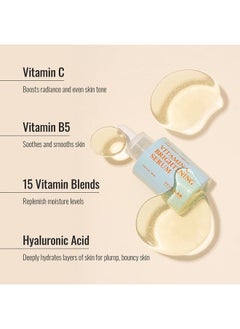 SKIN & LAB SKIN SCIENCE SOLUTION [SKIN&LAB] Vitamin C Brightening Serum for Face, 15% Vita Energy Complex, Hyaluronic Acid, Panthenol | Anti Aging | Even Skin Tone | Brighten Dark Spot | Hypoallergenic | 1.01 fl oz.  - Image 4