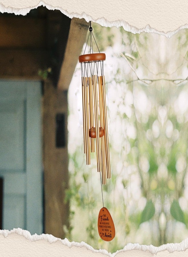 Aurahouse Best Friends Wind Chimes, for Women, Birthday Gifts for Women Friendship, Long Distance, Moving Away, Farewell Gifts for Friends, Bestie - Image 4