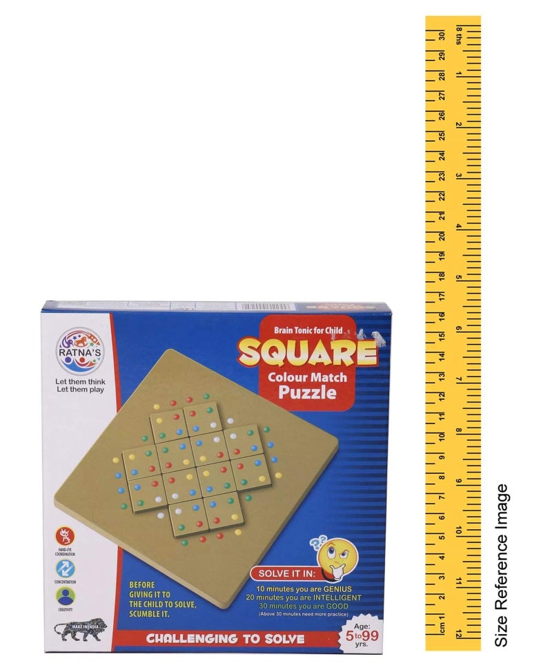 Ratna's Mind Challenging Square Colour Match Puzzle to Develop Mind and Concentration - Image 4