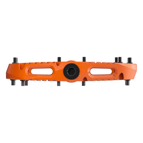 OneUp Components Composite Pedals, Orange – Lightweight, Durable Flat Bike Pedals for Mountain Bikes (MTB) - Image 3