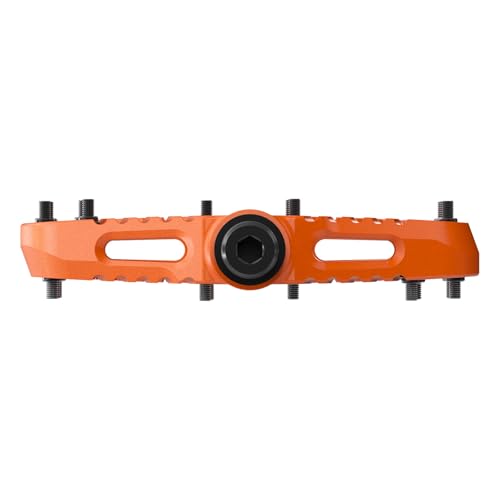 OneUp Components Composite Pedals, Orange – Lightweight, Durable Flat Bike Pedals for Mountain Bikes (MTB) - Image 4