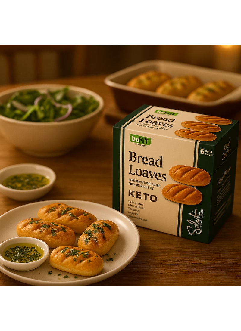 BeFit Keto Salute Low Carbs Bread Loaves - Image 3