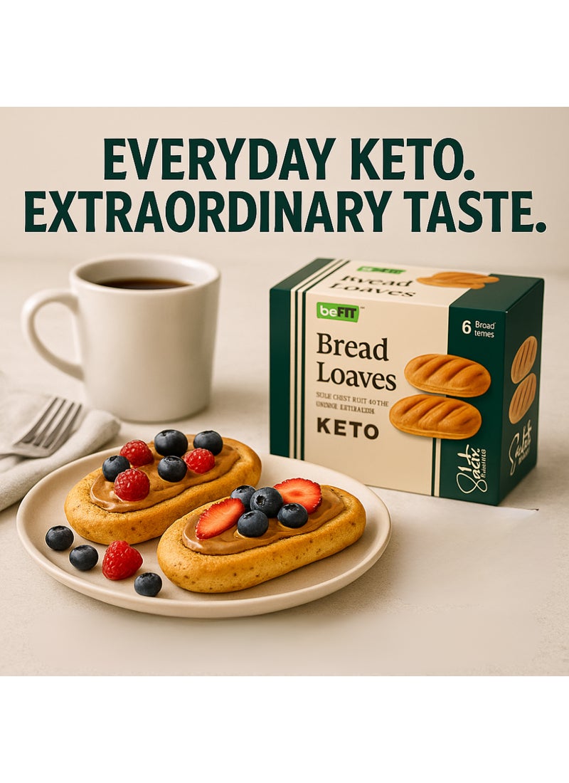 BeFit Keto Salute Low Carbs Bread Loaves - Image 4