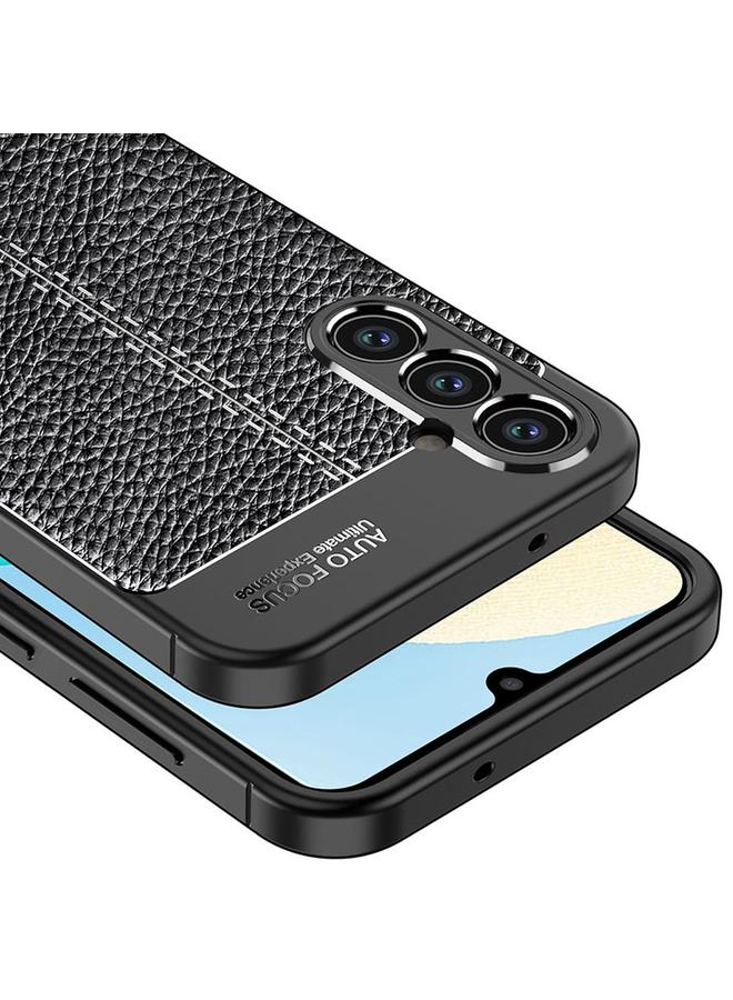 S-TOP Case For Samsung Galaxy A34 Litchi Texture Shockproof TPU Phone Case - Image 4