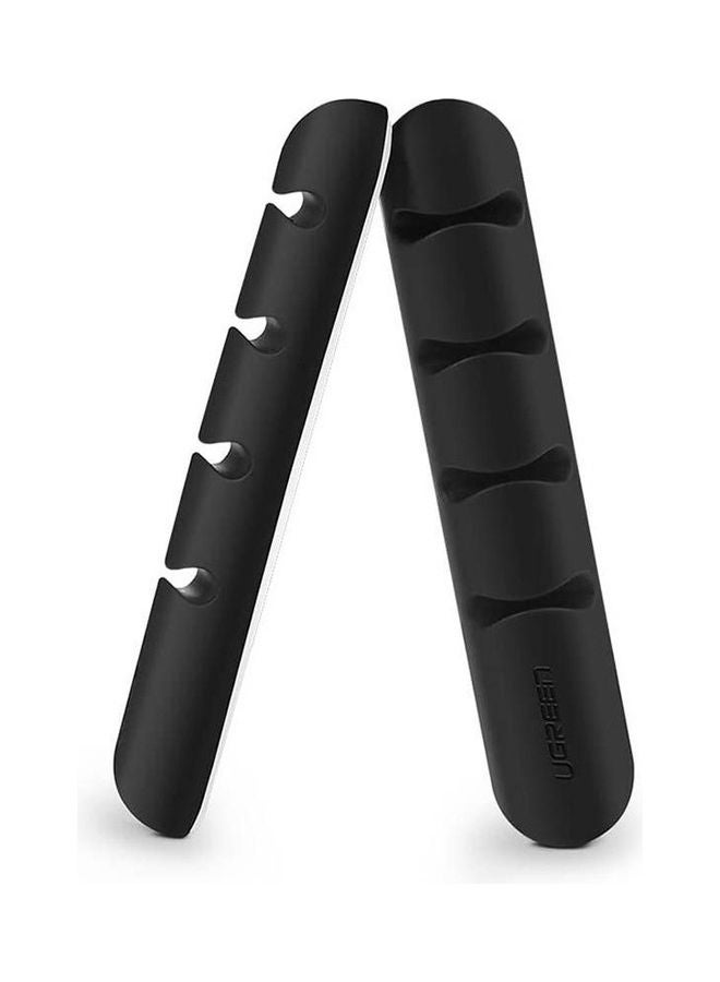 يو جرين 2 Pack Cable Clips Holder Desktop Cable Management System Cable Organizer For Power Cords - Image 1