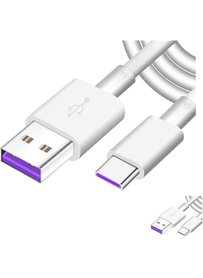 Generic - 5A Supercharge Cable Replacement for Huawei P30 P20 Pro Super Charging USB Type C Cable, 3.3FT Super Fast Charge Type-C Cable for Huawei P20 Pro, Mate 20 Pro, Mate 10 Pro, P10 Plus, Mate 20 (2 Packs) - Image 1