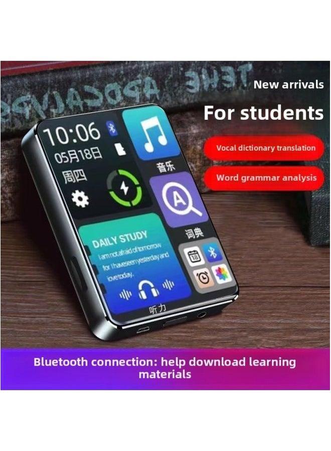 Mp4 Students Mp5 Touch Screen Edition High School Watch Novels And Listen To Songs Mp3 Walkman Can Connect Bluetooth Student Edition-Body Color:Button Version [without Bluetooth] [gift Package]-Memory Capacity:Many Popular Under 128g + Free Silicone Case - Image 5