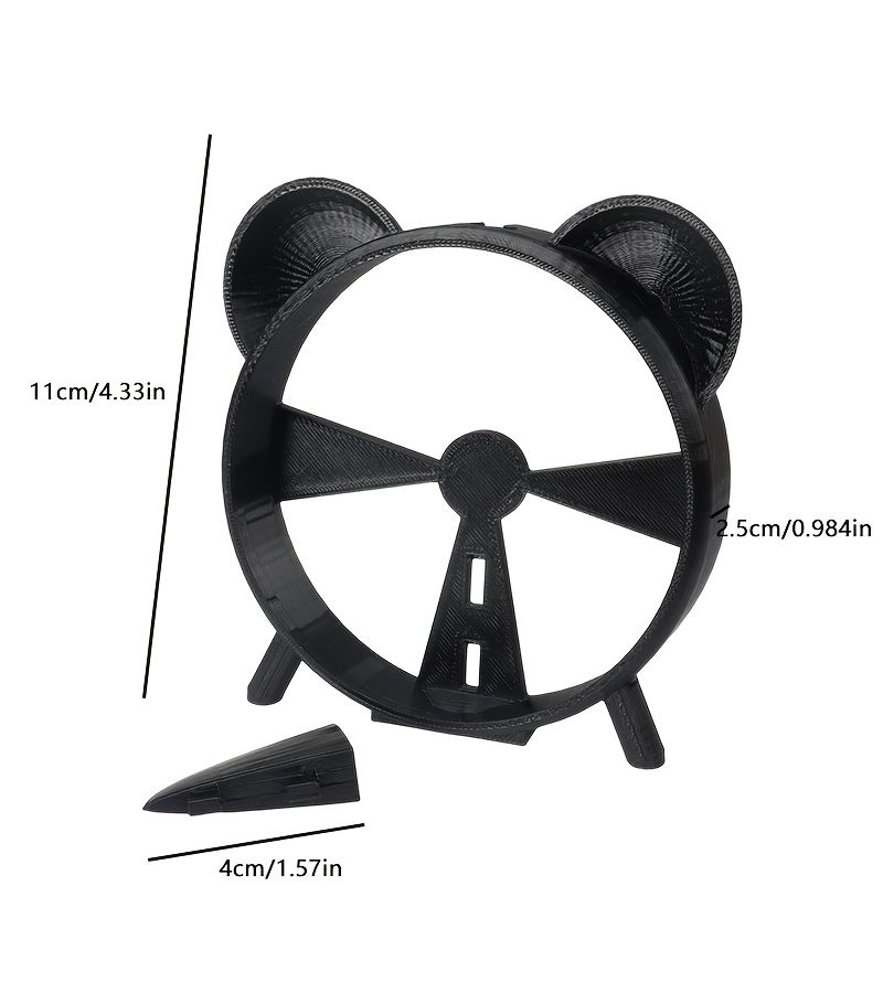 Black Desktop Stand for Google Home Mini Nest Audio Holder - Image 2