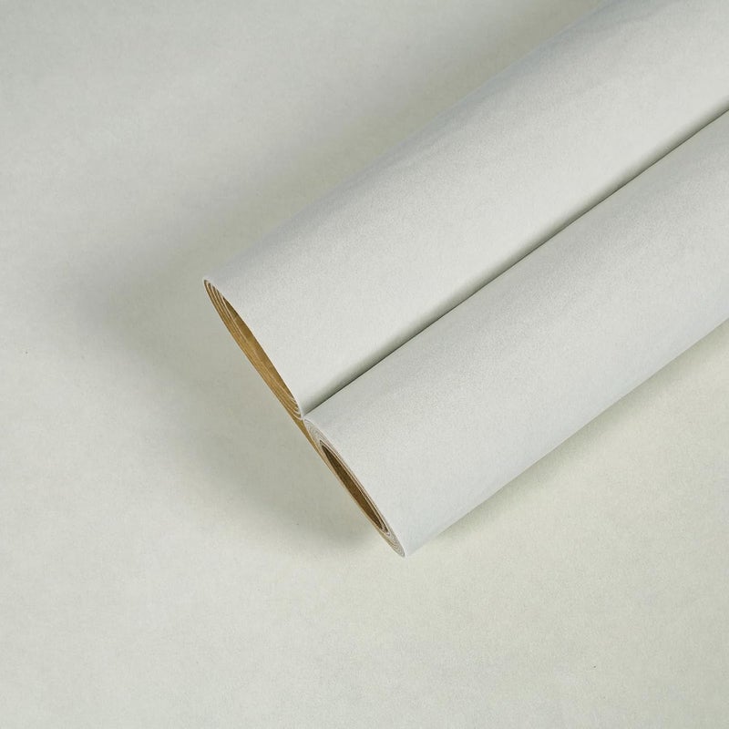 CHIHUT Off White Felt Drawer Liner 12"x100" Self Adhesive Velvet Fabric for Cabinets Dresser Soft Velvet Flocking Liner Decorative Velvet Wallpaper Peel and Stick Fabric Felt Sheets for DIY Crafts - Image 1