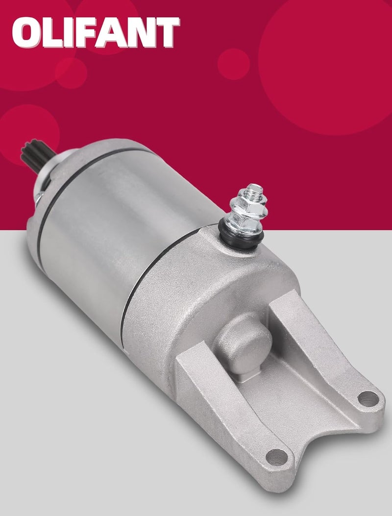 OLIFANT Starter Motor for Kawasaki Prairie 360 2003-2008 4X4 KVF360 - Image 5