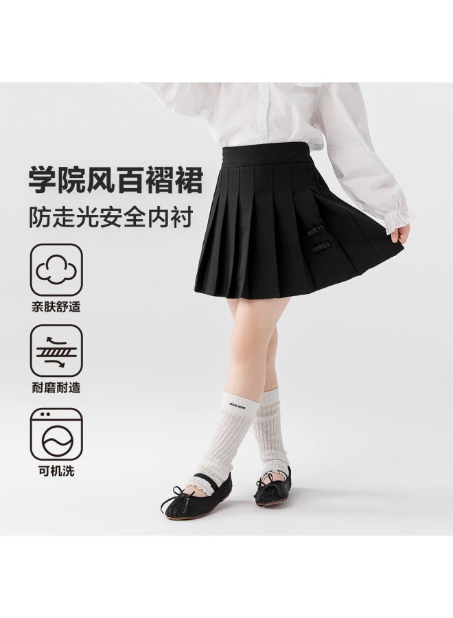 Zuoxi Girl's Pleated Skirt, Children's Jk Short Skirt, Spring/autumn Style, Big Girl Princess Dress, School Uniform Skirt For Kids - Image 2