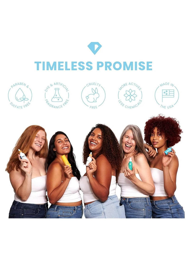 Timeless Timeless Skin Care Vitamin C Serum with Vitamin E & Ferulic Acid - 20% Vitamin C Brightening Serum - Face Serum for Oily & Dry Skin - Fragrance-Free Serum for Skin Care - 1 oz  - Image 3
