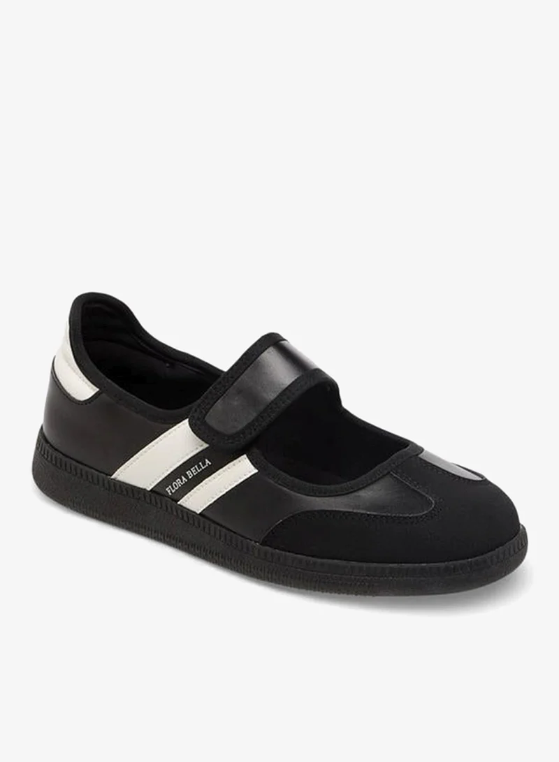 Flora Bella By Shoexpress BLACK Flora Bella Women Hook & Loop Sneakers for Women | Best Price UAE