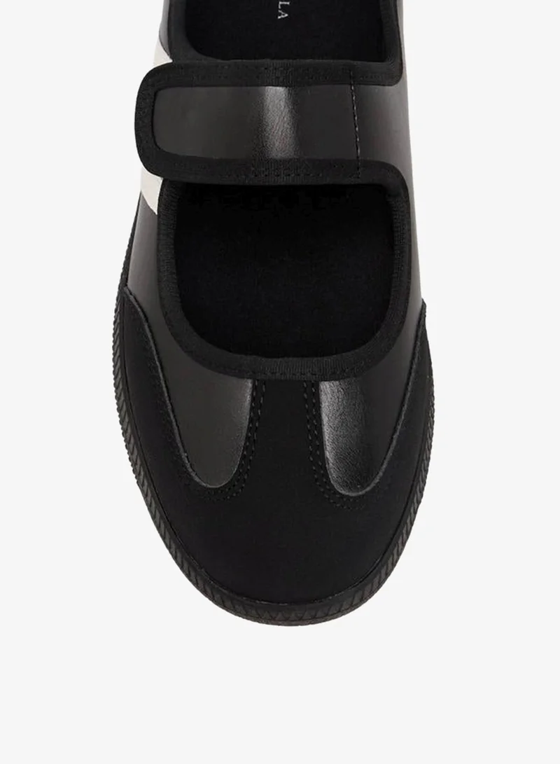 Flora Bella By Shoexpress BLACK Flora Bella Women Hook & Loop Sneakers for Women | Best Price UAE