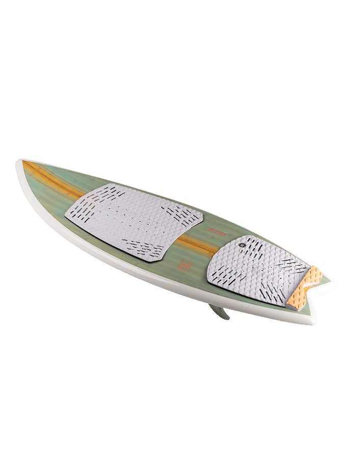RONIX WAKESURF - Women's Koal Classic - Fish - Sea Glaze / White / Peach - Image 4