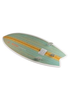 RONIX RONIX WAKESURF - Women's Koal Classic - Fish - Sea Glaze / White / Peach  - Image 5