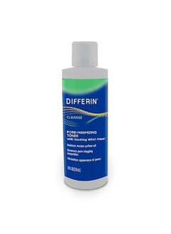 differin تونر ديفرين لتقليل المسام مع بندق الساحرة، 8 أونصة سائلة  - Image 1