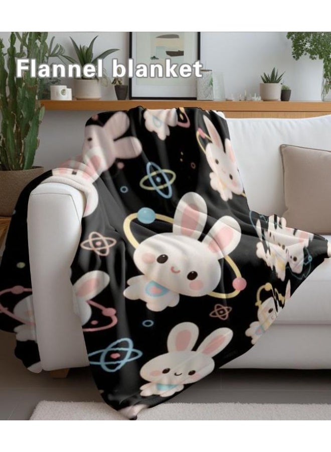 general Baby and children's cartoon flannel thin blanket (warm and comfortable, suitable for sleep, game use) 70cm*100cm - Image 4