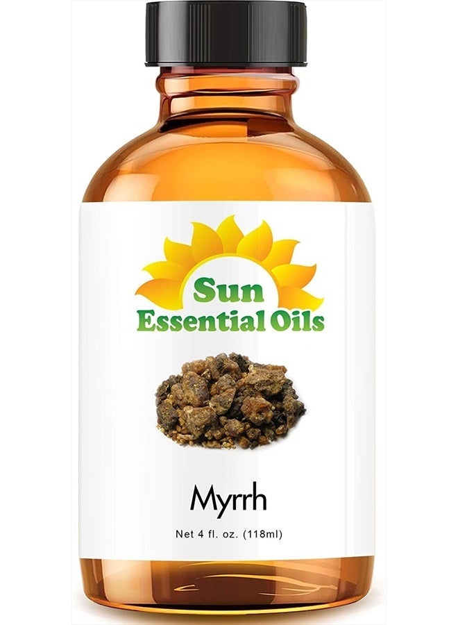 Sun Essential Oils 4oz - Myrrh Essential Oil - 4 Fluid Ounces - Image 1