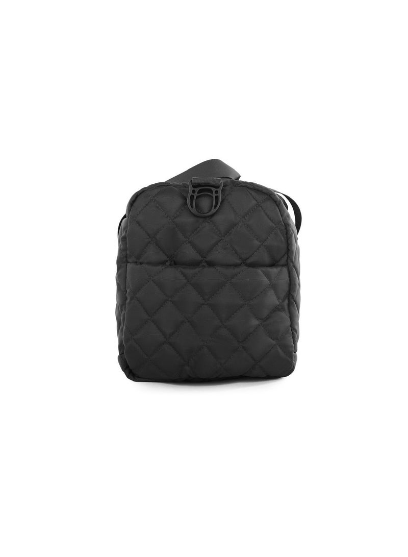 Elite Bags Elite Quilted Gym Duffle Bag with Shoe Compartment, Multi Pocket, Black - Image 5
